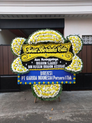Papan Bunga Duka di Semidang Alas Maras