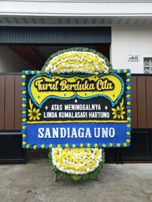 Papan Bunga Duka di Semidang Alas Maras