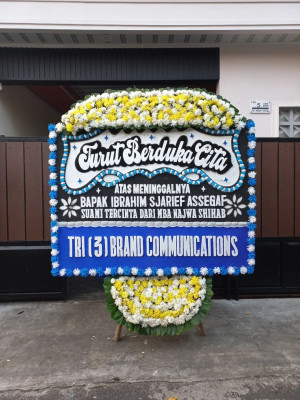 Papan Bunga Duka di Semidang Alas Maras